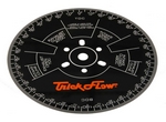 Degree Wheel, Aluminum, Black, 11 in. Diameter